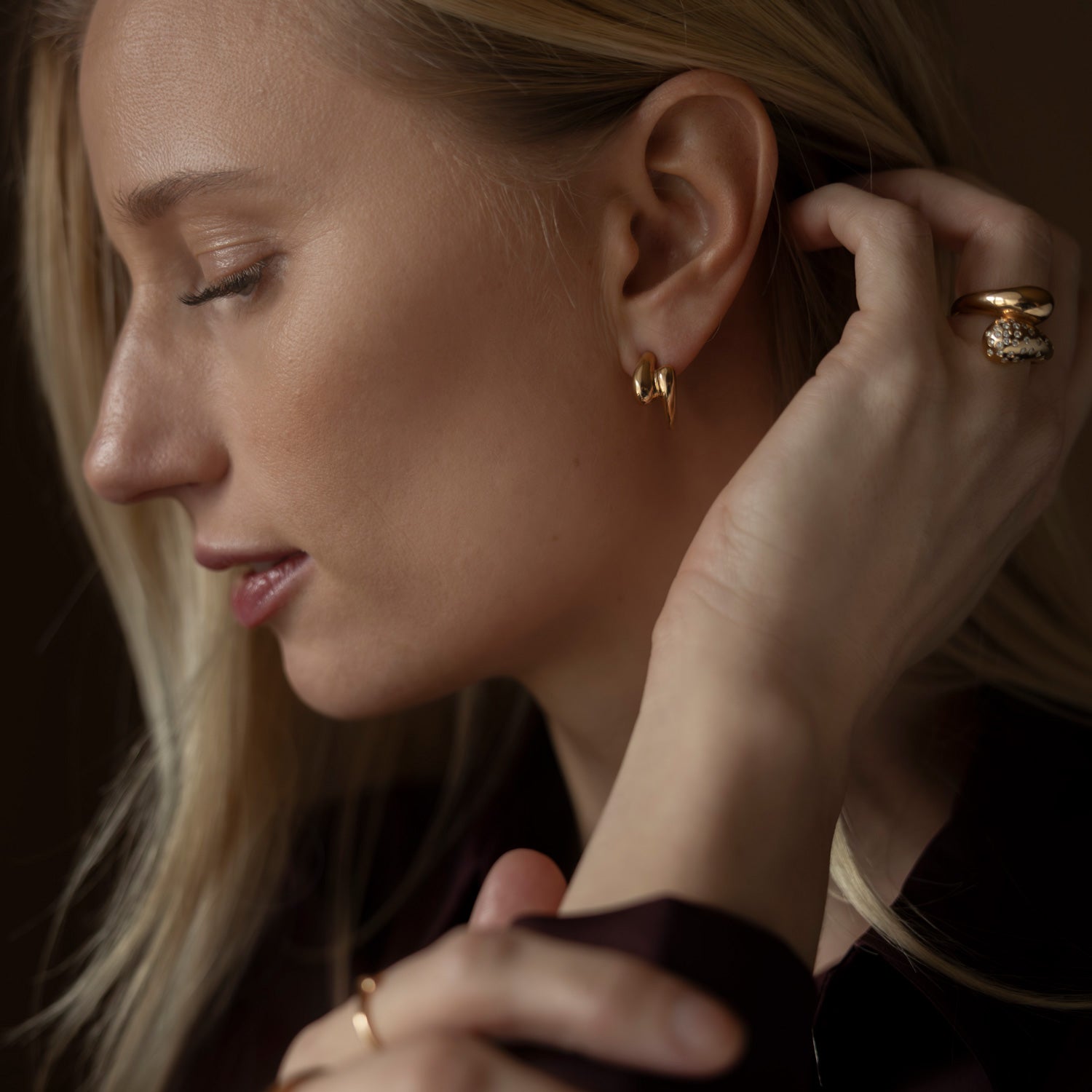 GOT YOUR BACK - Ring large med 30 diamanter