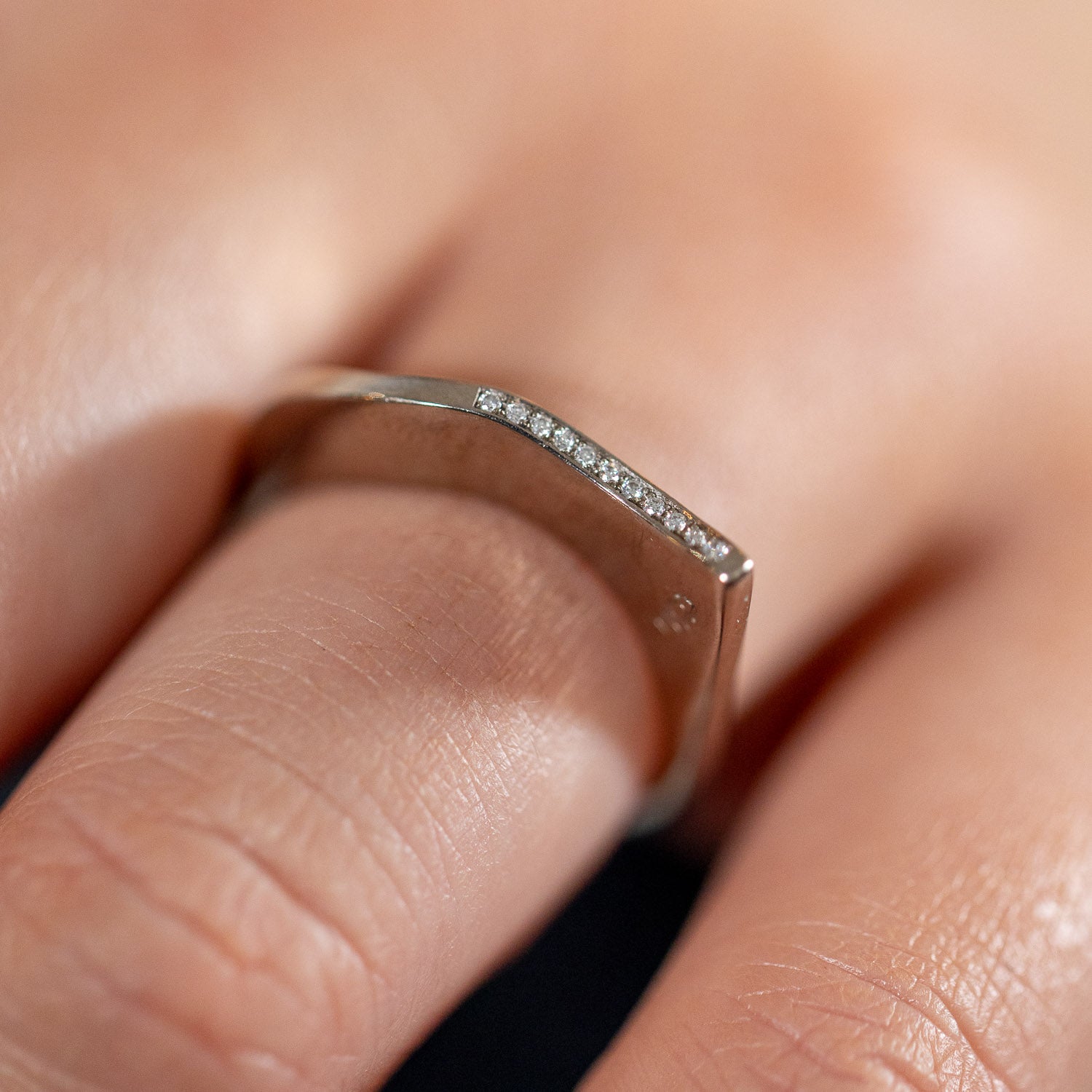 Havsbris ring - 11st briljantslipade diamanter