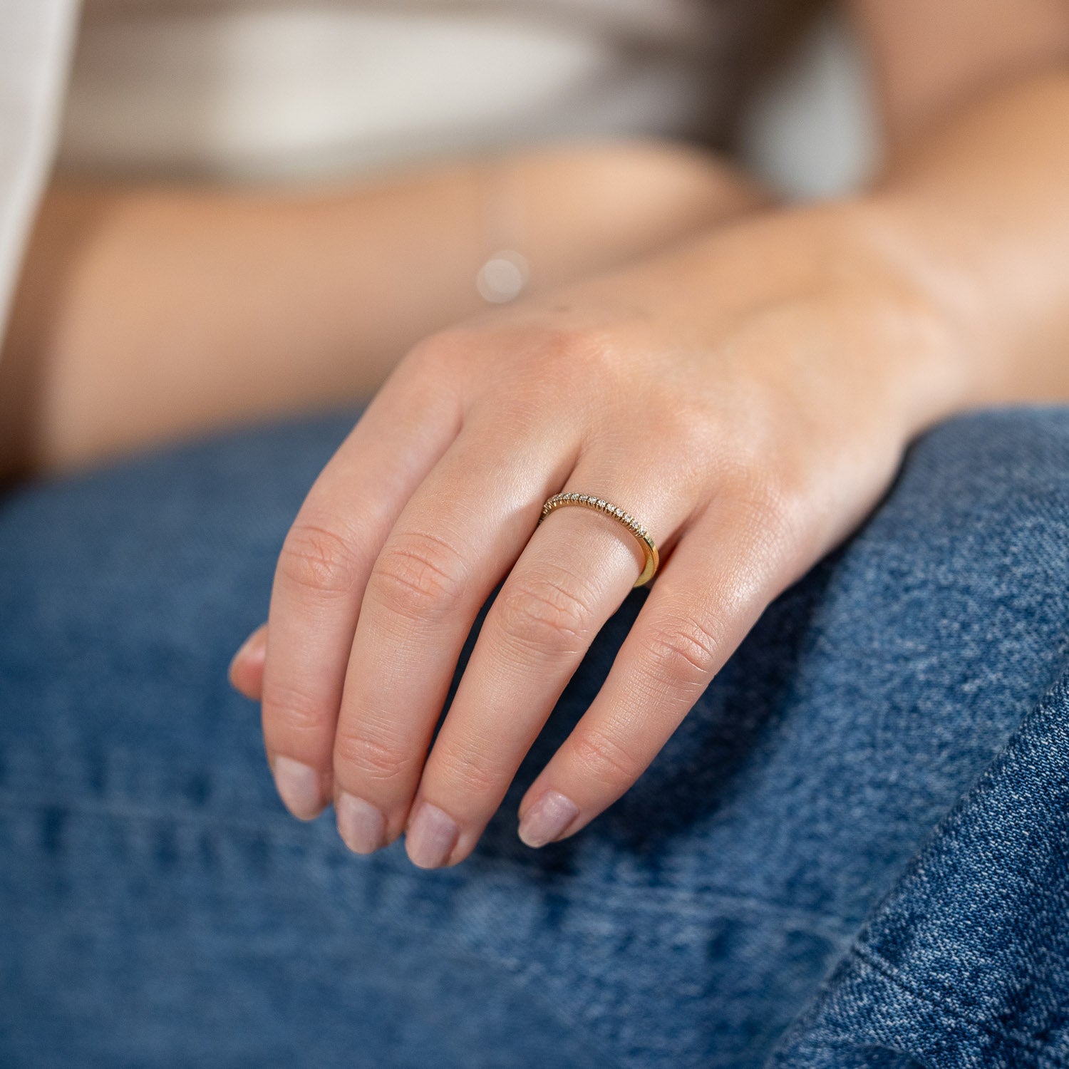 Strandpromenaden ring (17x 0,0085ct)