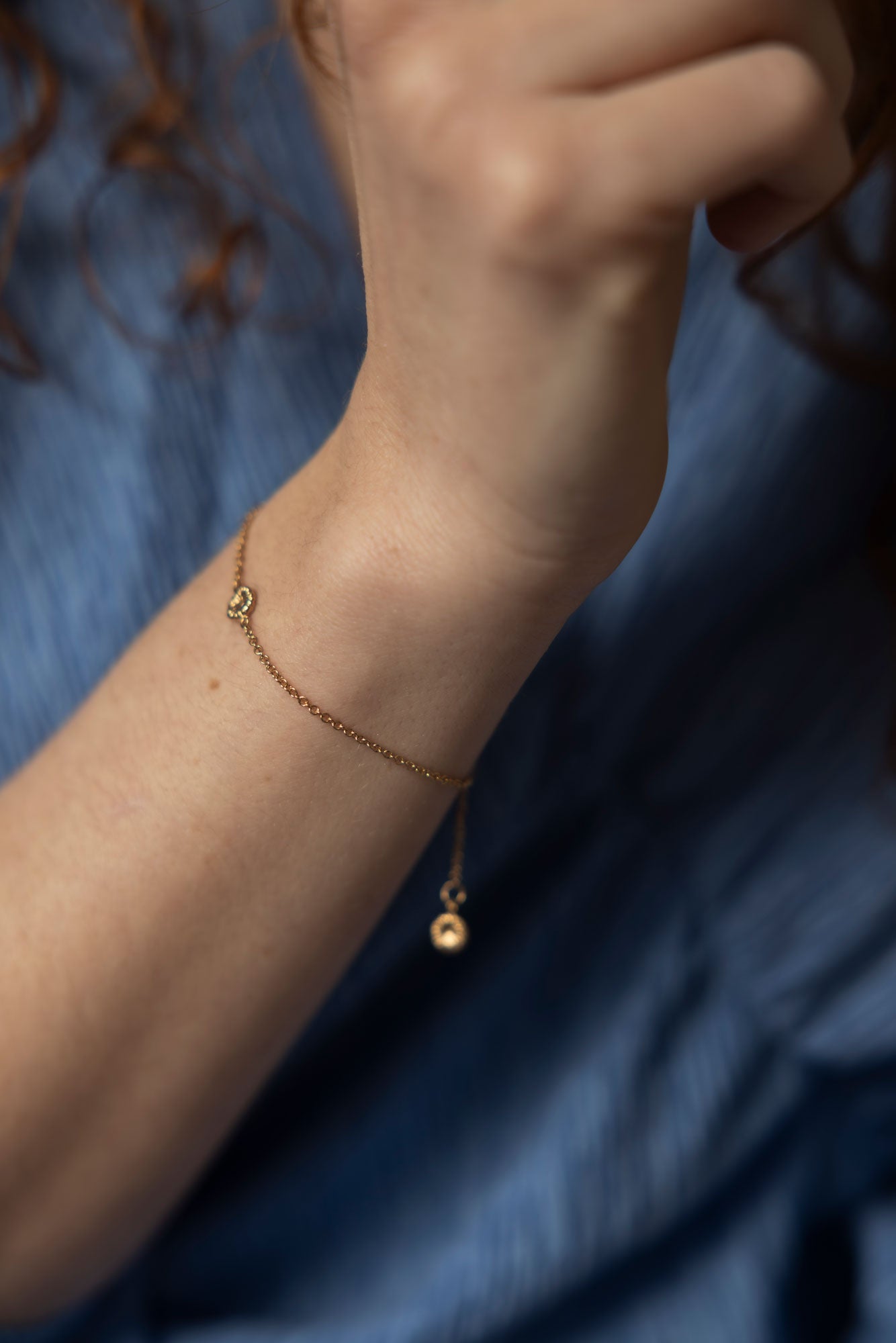 Knappkorall - Armband liten korall