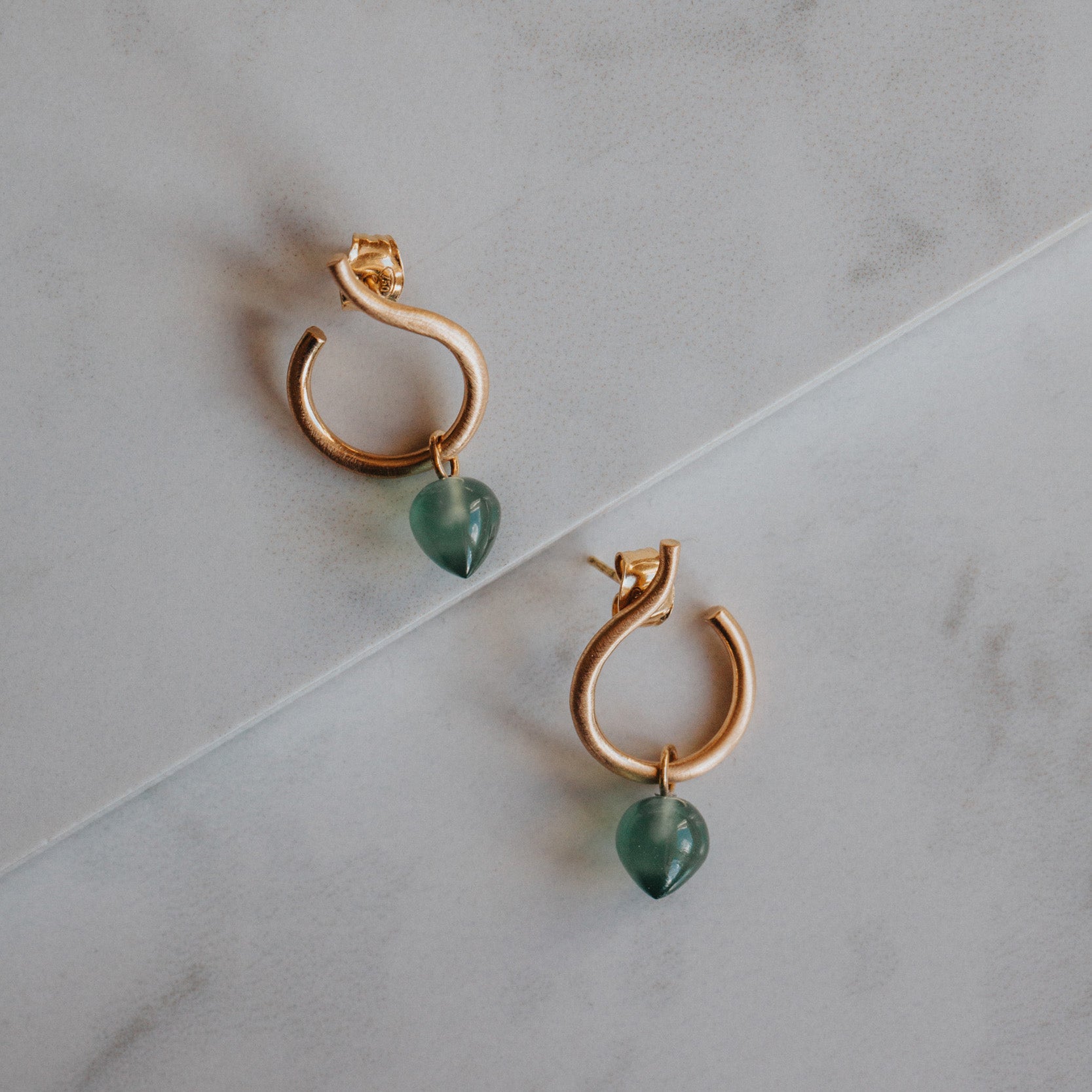 Martall påhängen - Grön Serpentin