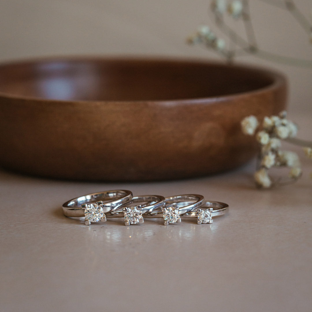 Eksta 0,10ct - Solitärring