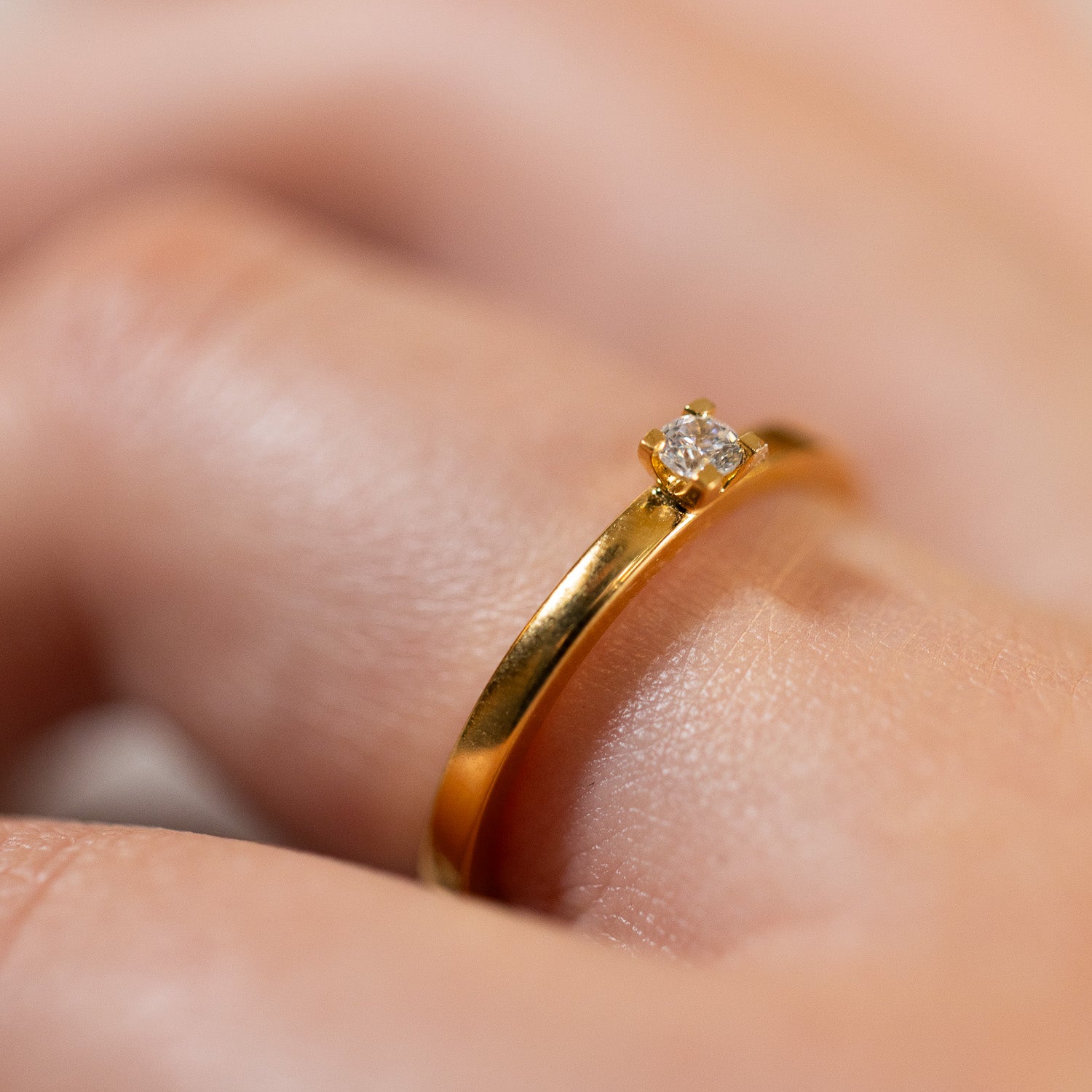 Eksta 0,10ct - Solitärring