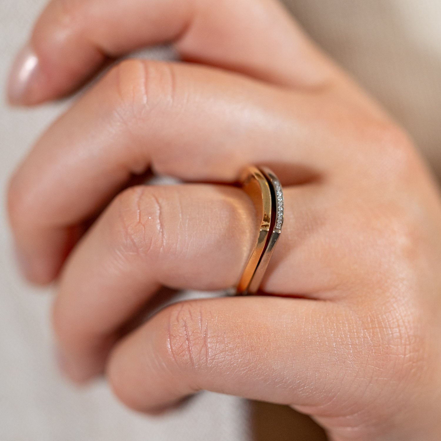 Havsbris ring - 11st briljantslipade diamanter