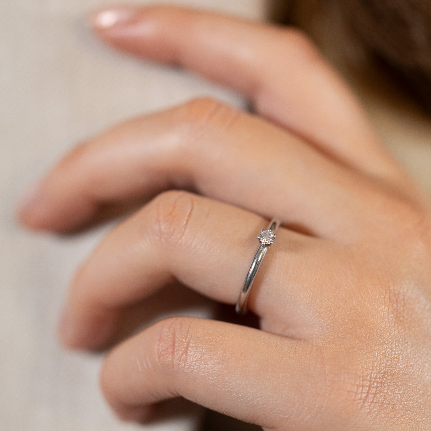 Fårö ring 0.10ct