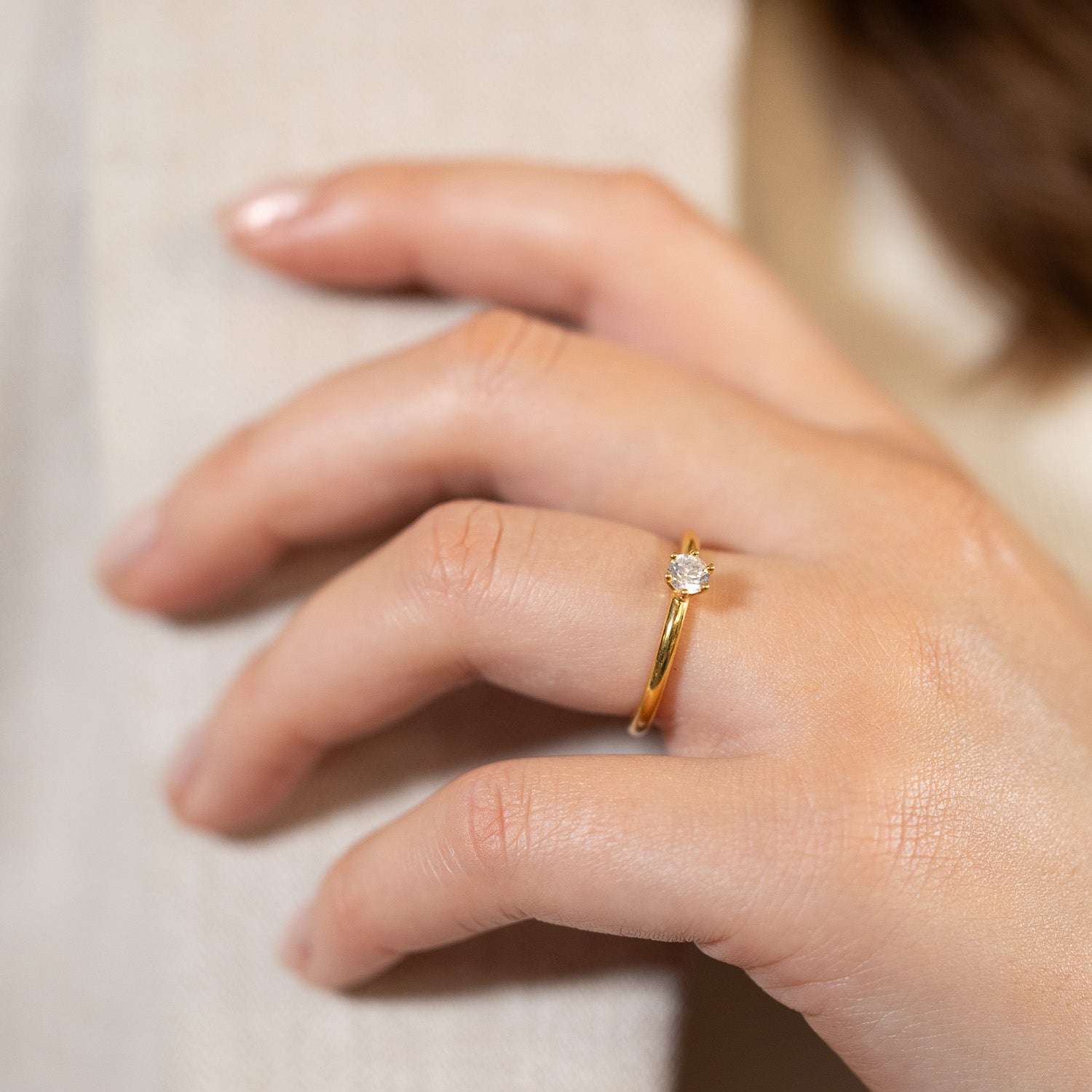 Fårö ring 0.20ct