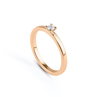 Eksta 0,10ct - Solitärring