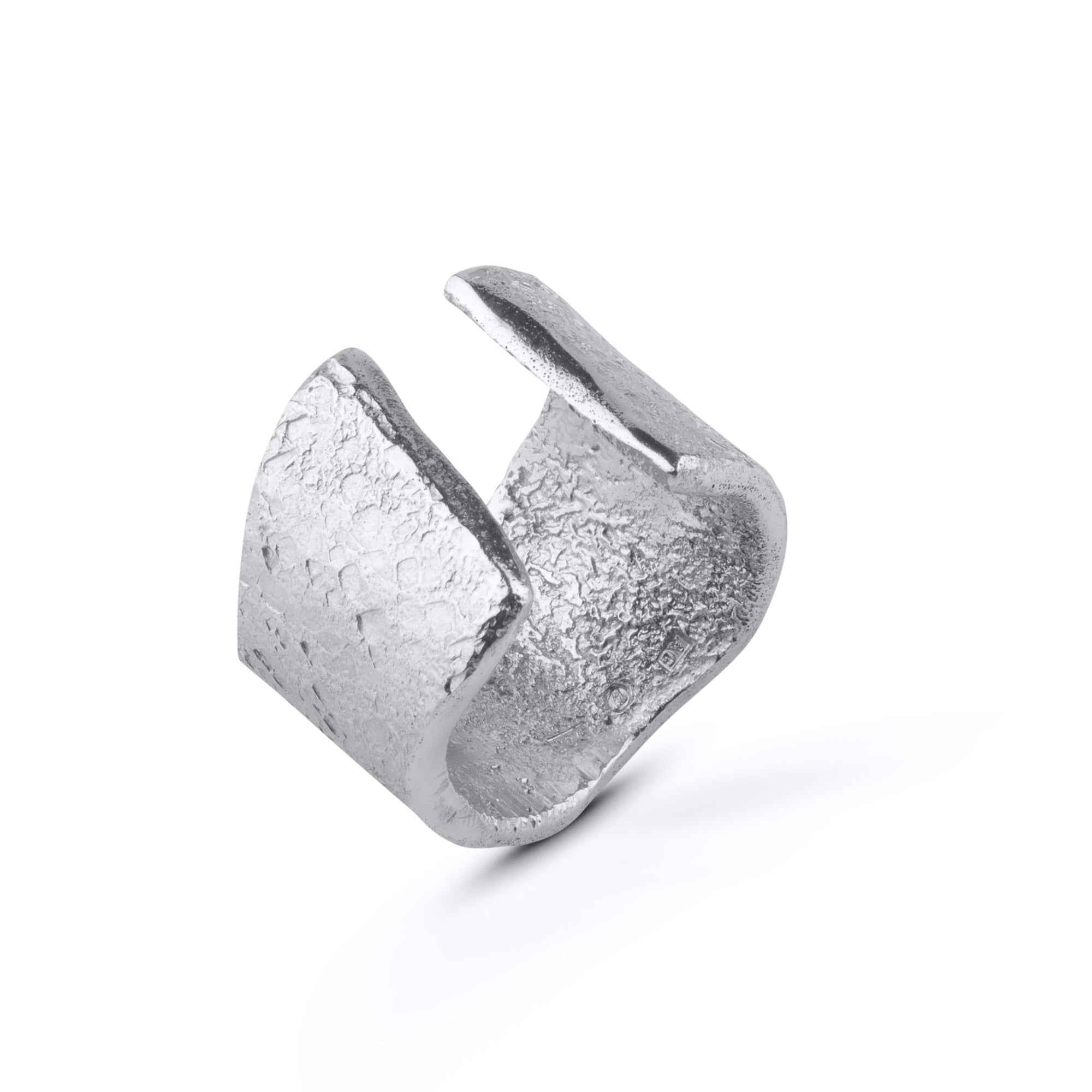 KARG - Robust silverring med unik design