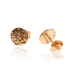 KARG örhänge studs i 18k guld, elegant design