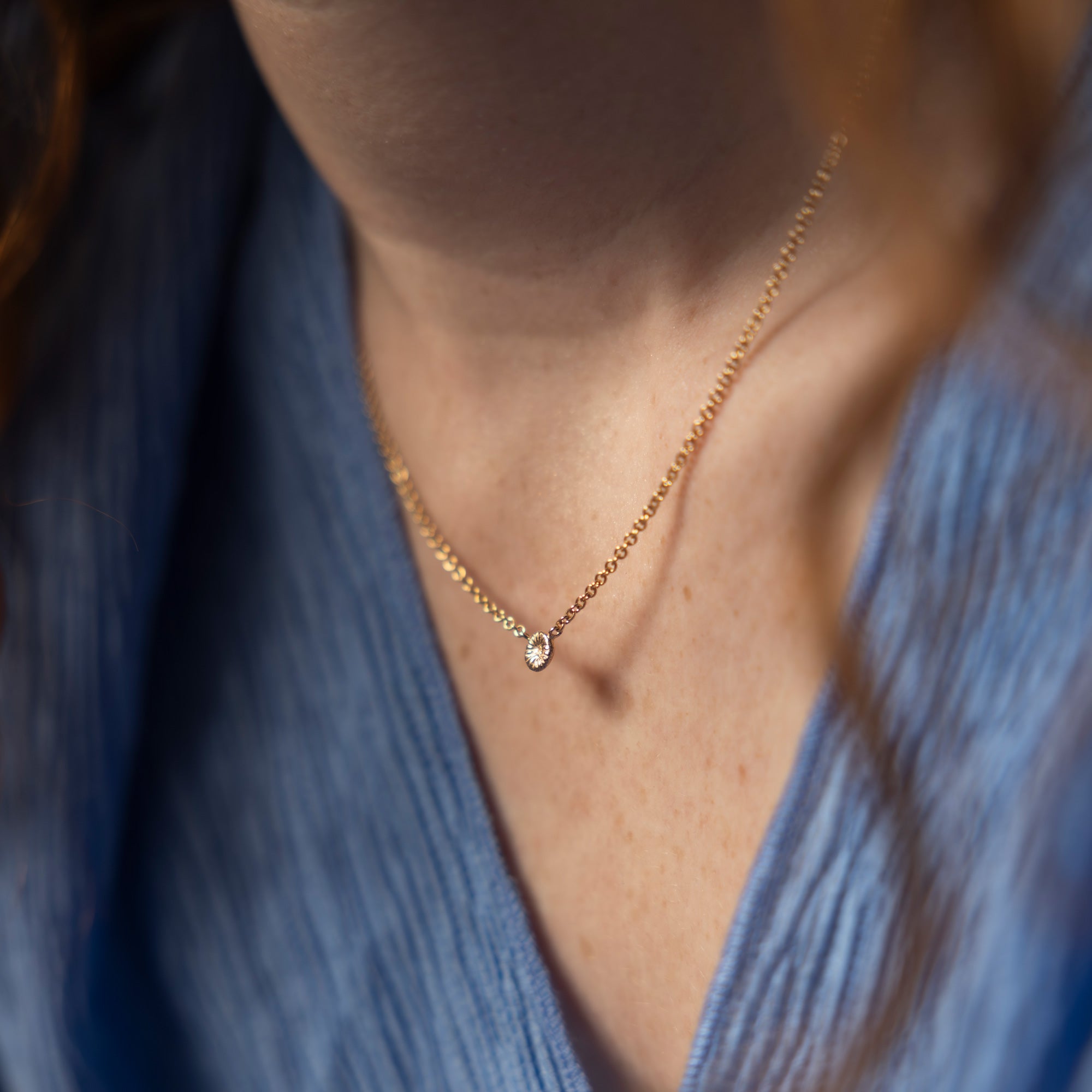 Knappkorall - Halsband liten