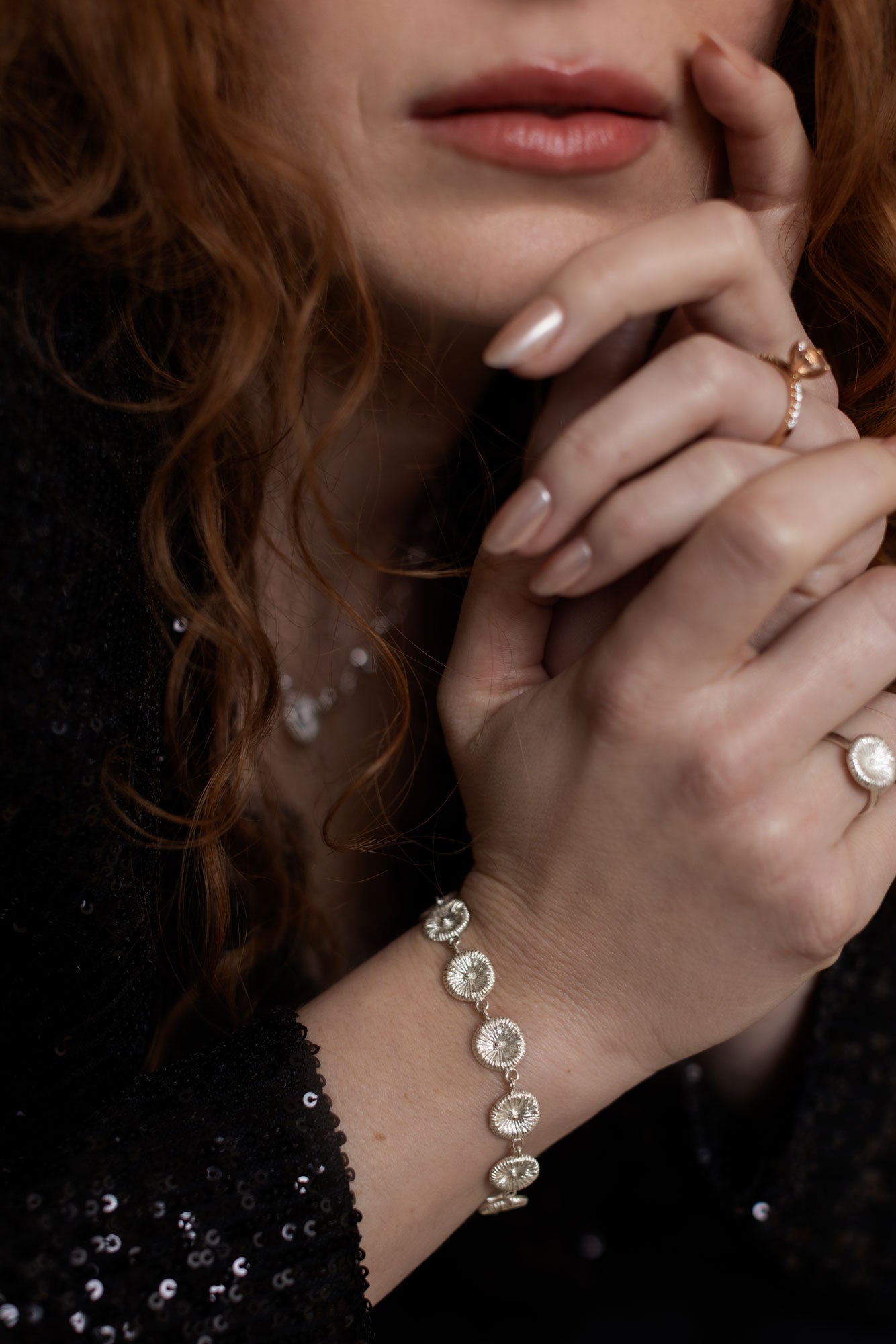 Knappkorall Jubileums-armband