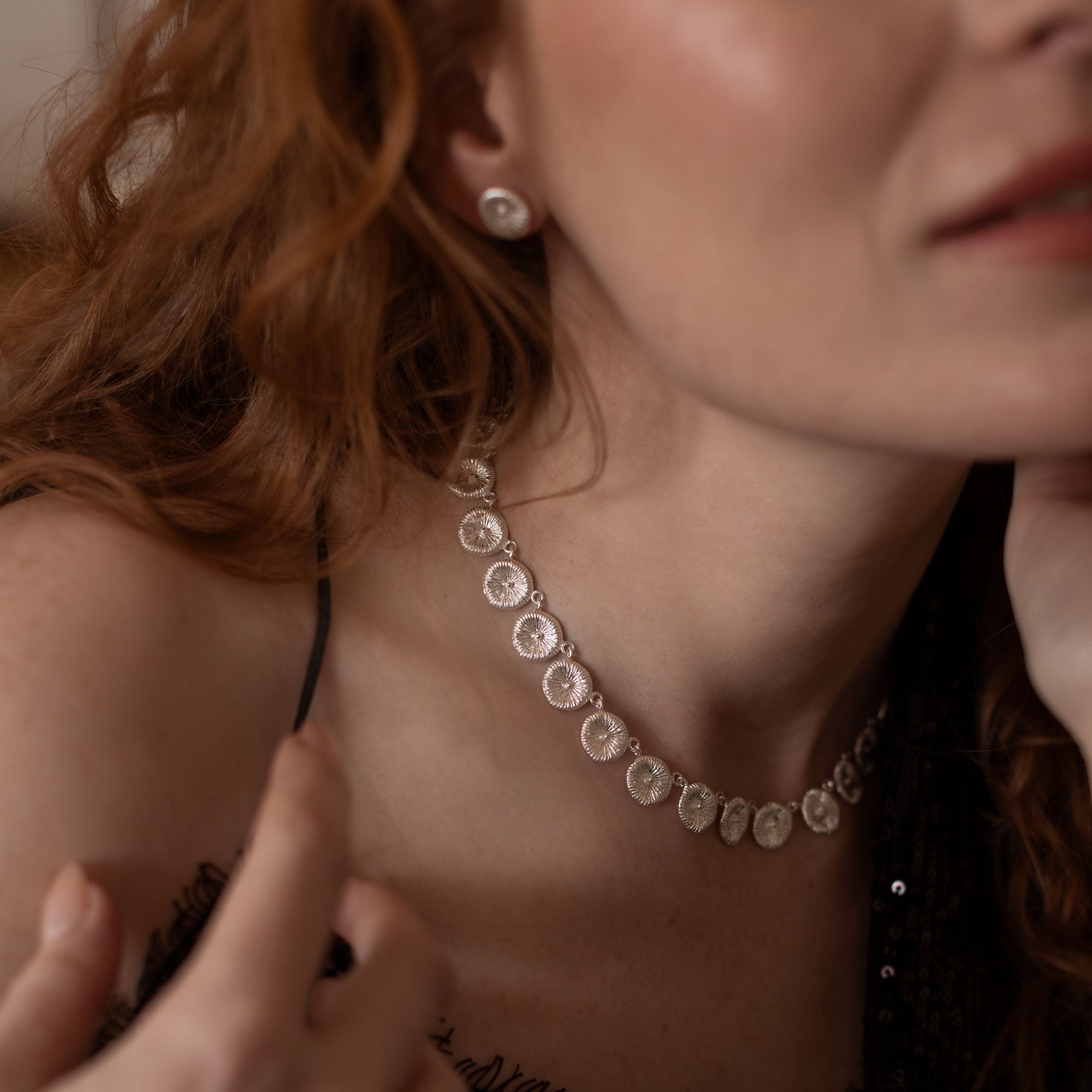 Knappkorall Jubileums-Collier