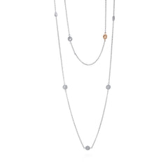 Knappkorall ”Fossilfrossa” halsband