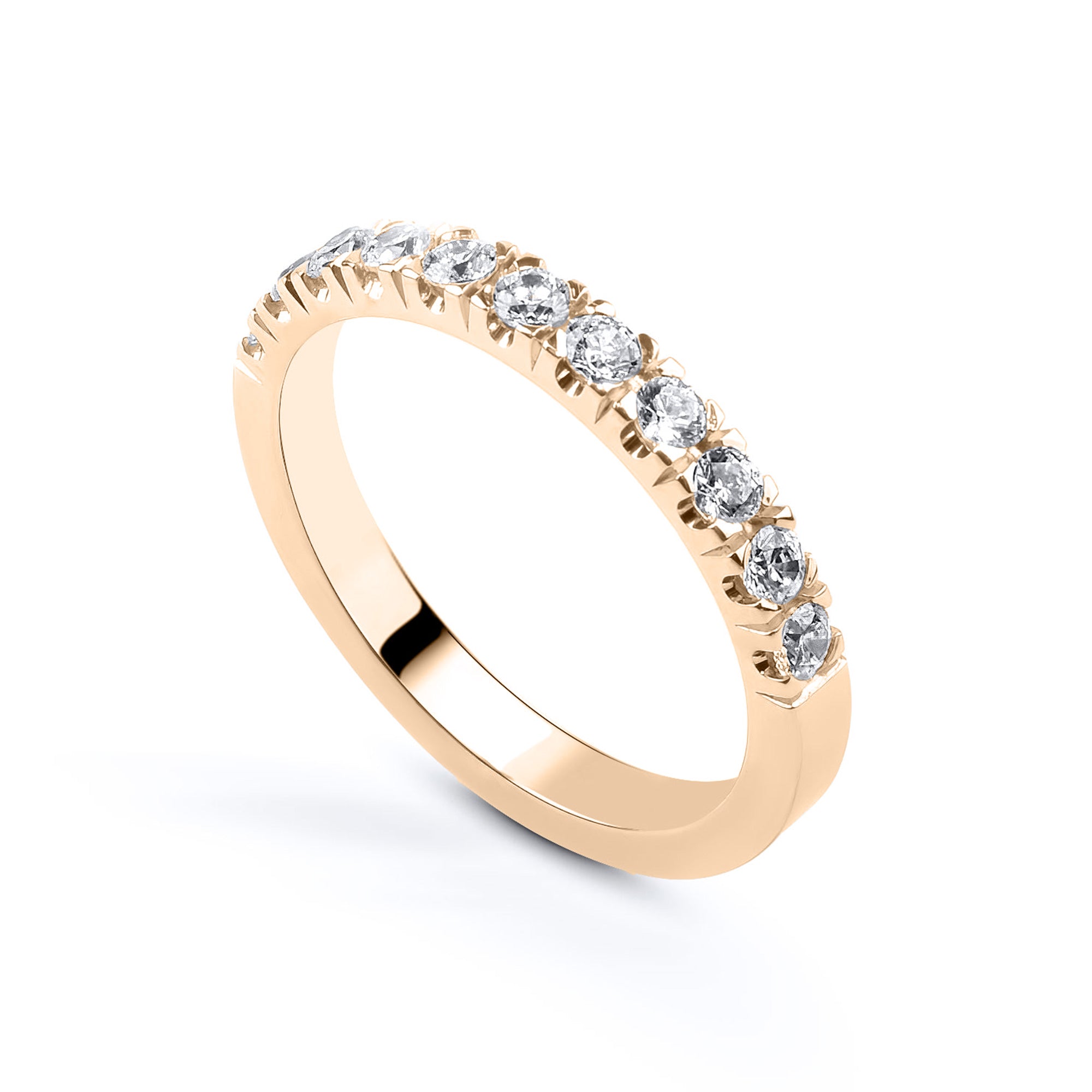 Strandpromenaden ring (9x0,09ct)