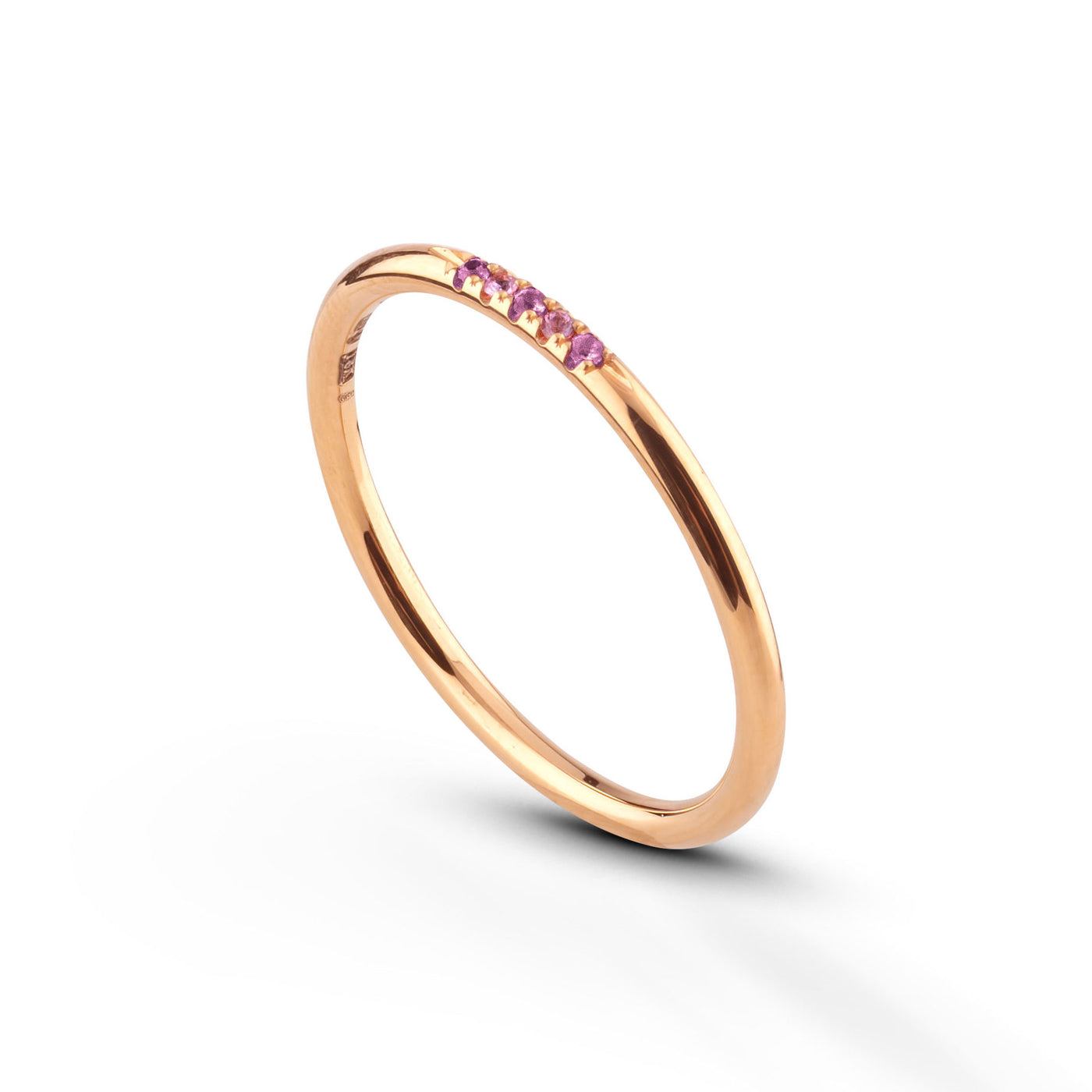 Leilu Ring 5 stenar - 18k guld