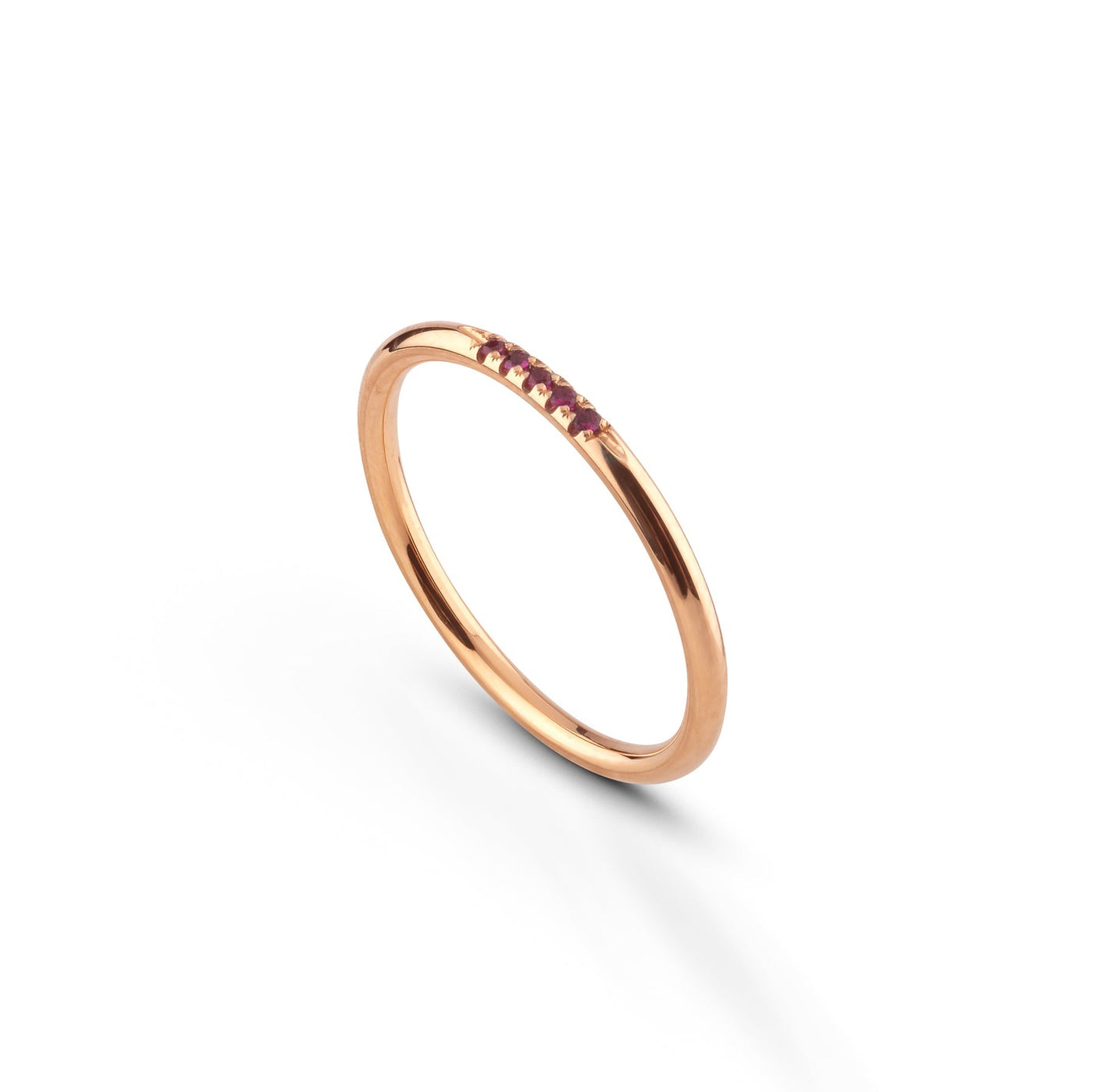 Leilu Ring 5 stenar - 18k guld