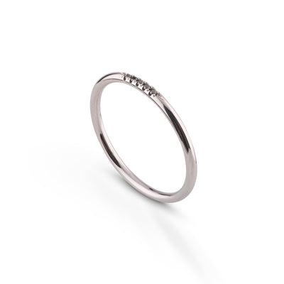 Leilu Ring 5 stenar - 18k guld