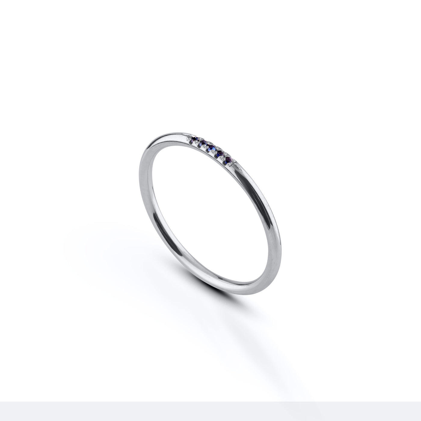 Leilu Ring 5 stenar - 18k guld