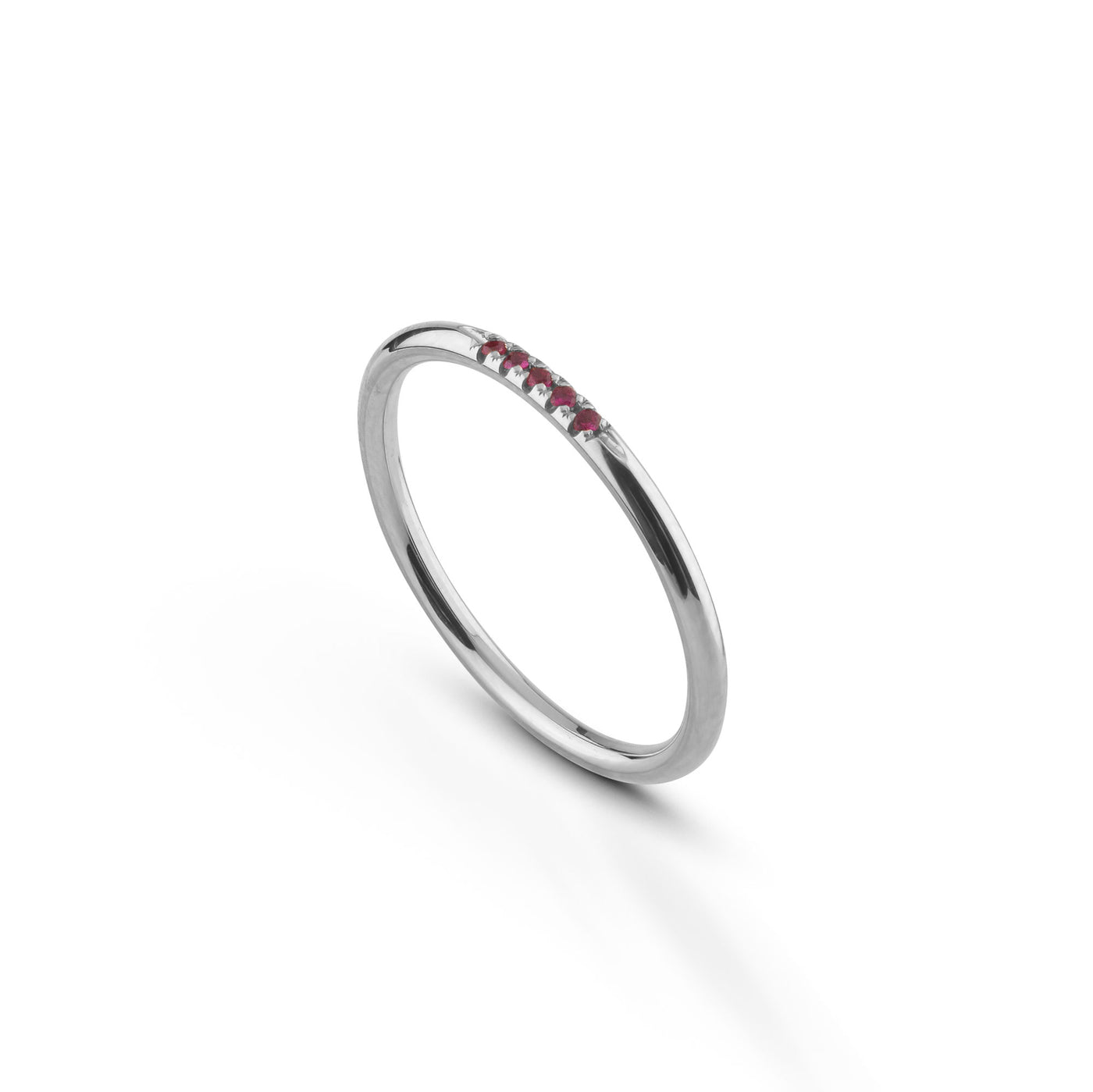 Leilu Ring 5 stenar - 18k guld